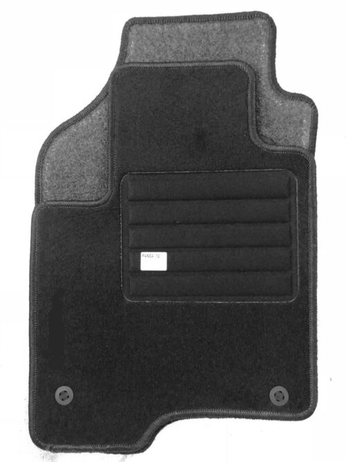 SERIE TAPPETI ANTERIORE E POSTERIORE PER FIAT PANDA 2012