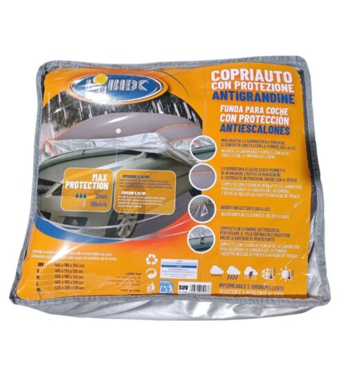 TELO COPRIAUTO ANTIGRANDINE TAGLIA XL AUTO
